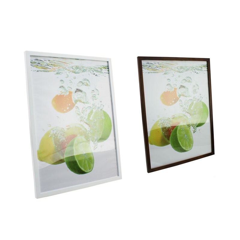 Rama foto Lemon, format A3, 30x40 cm, lemn, fixare perete Maro - imagine 10